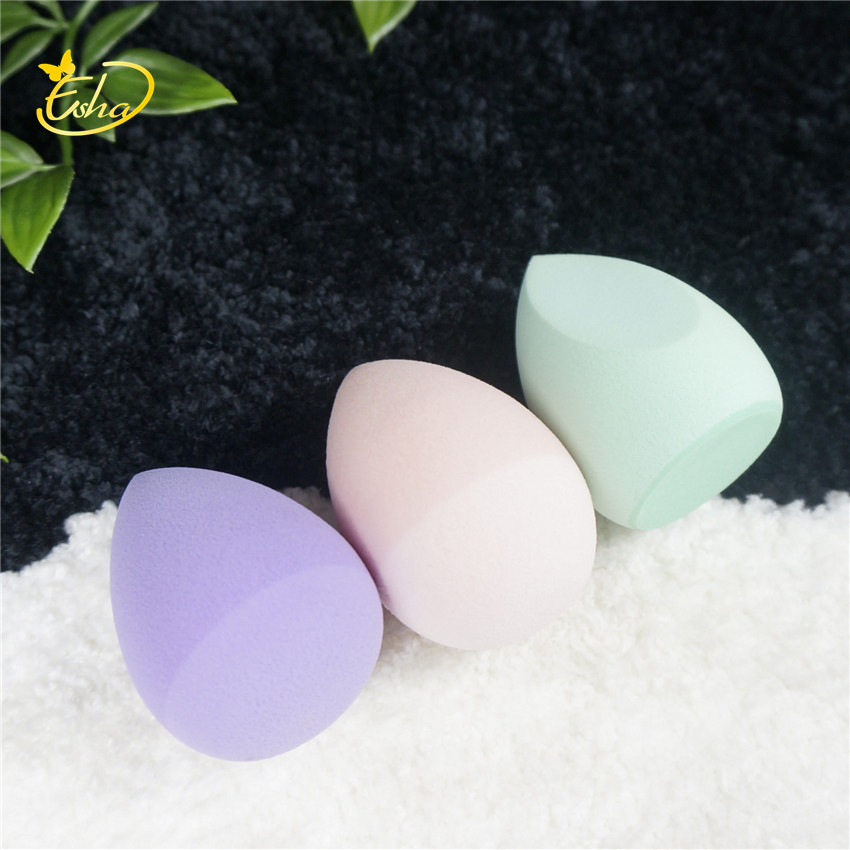 Surface Loose Beauty Cosmetic Sponge Wholesale Face Eggs Beveled Makeup Powder Puff
