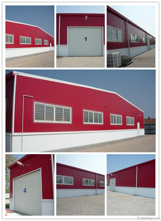 H Section Steel Column&Beam Steel Structure Warehouse/Hanger/Workshop/Shed