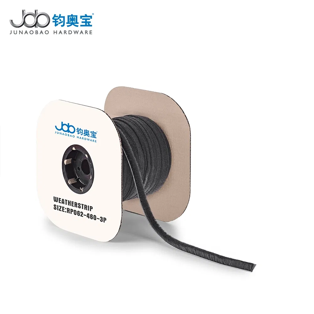 Job Free Sample Door and Window Brush Weather Sealing Brown Weather Stripping