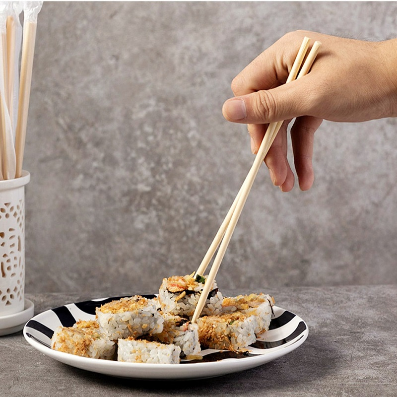 Factory - Direct Disposable Bamboo Chopsticks with Full Packaging and Custom - Logo - Available for Wholesale