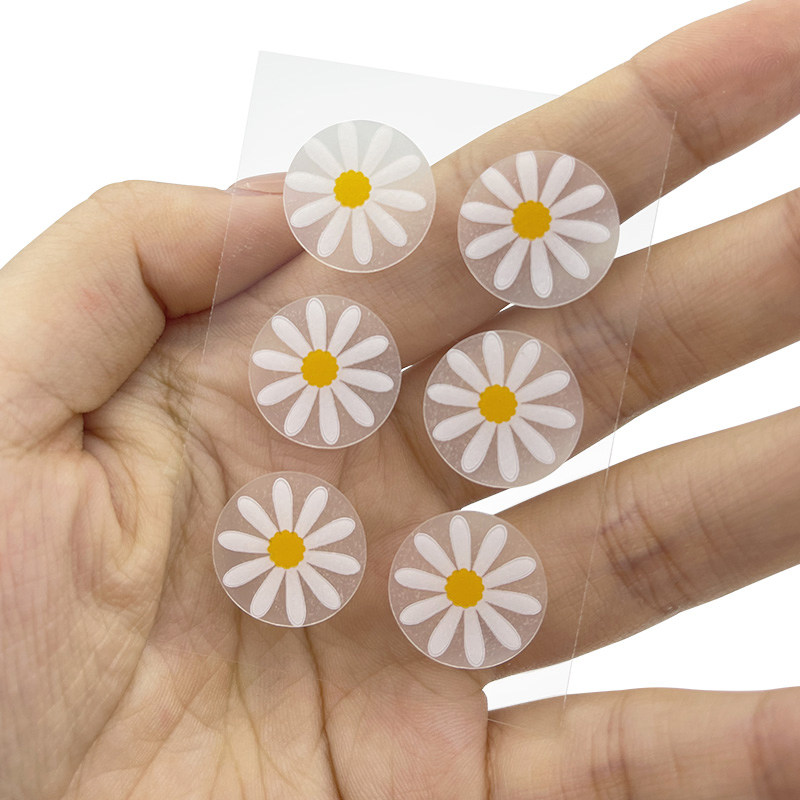 Пластырь от прыщей Zit Blemish с цветочным дизайном, 6 шт.