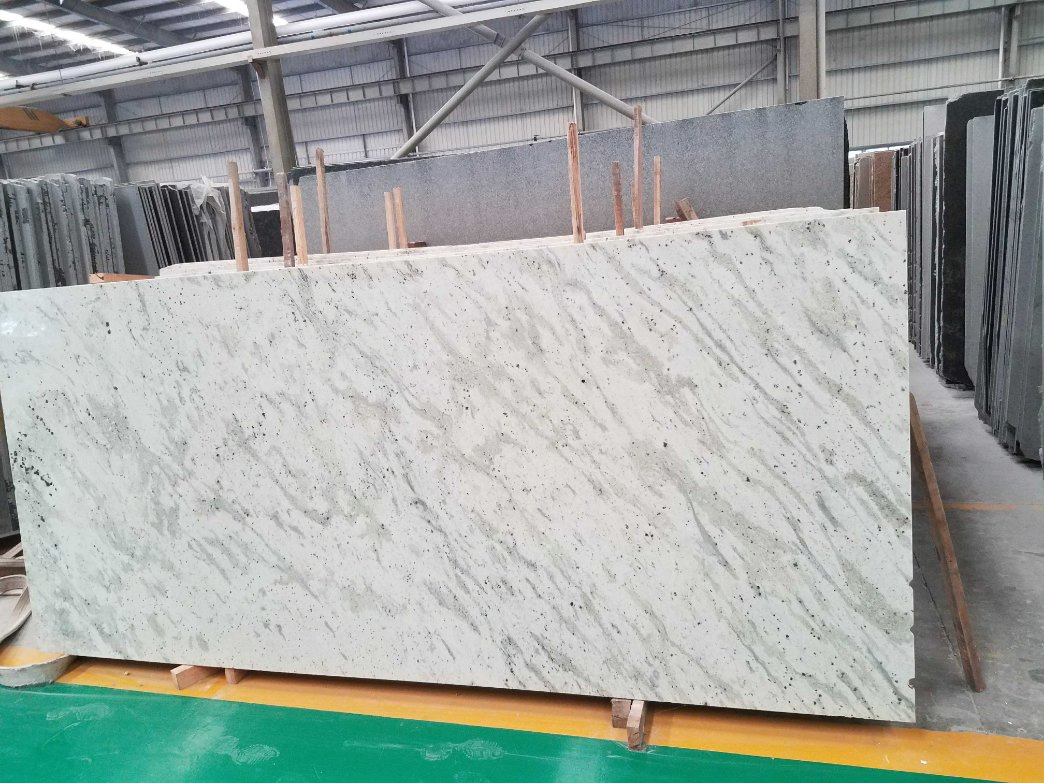 Wholesale Polished Kashmire Gold Natural Stone Granite Cube Stone