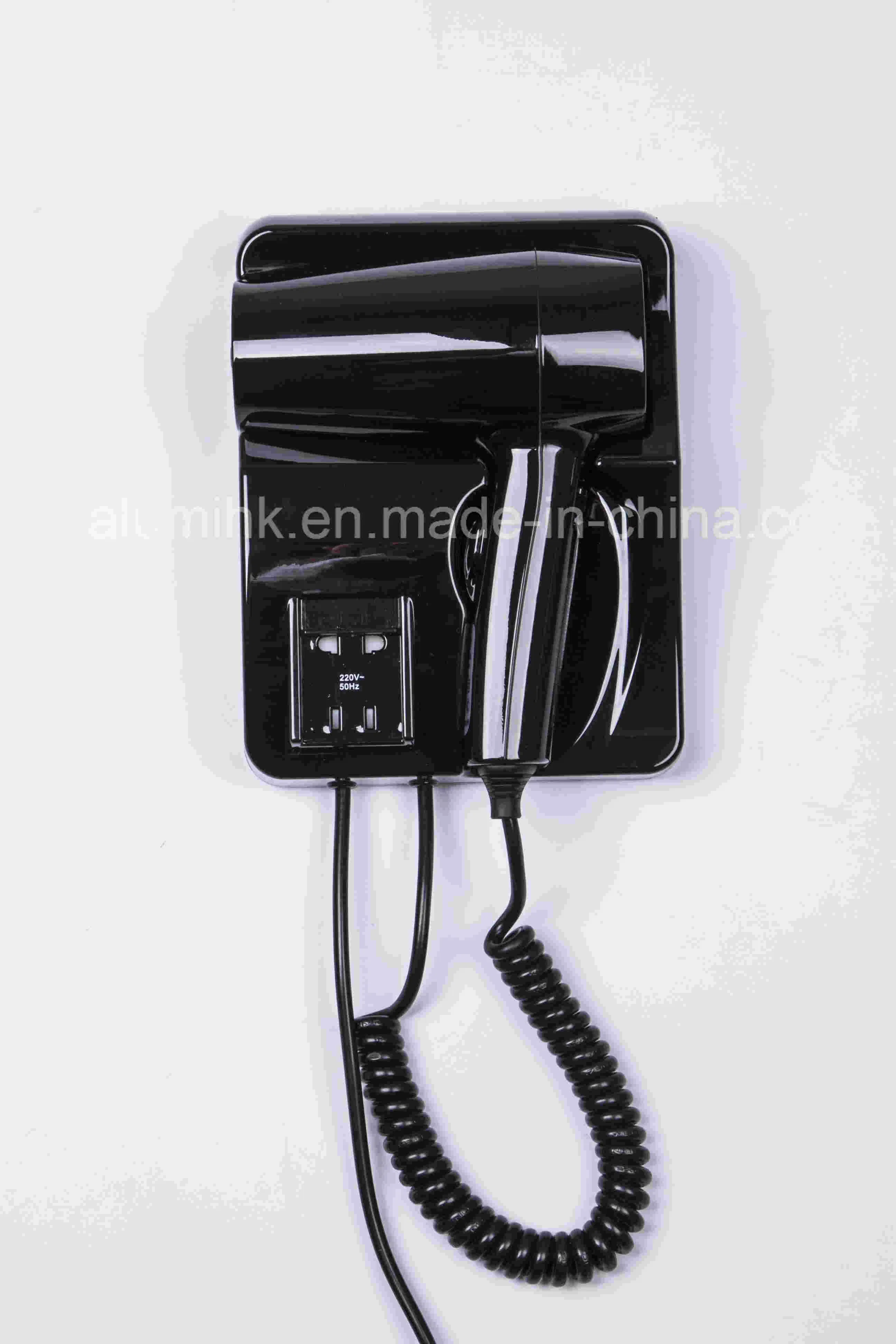 Wall Mounted Hair Dryer for Hotel Bathroom