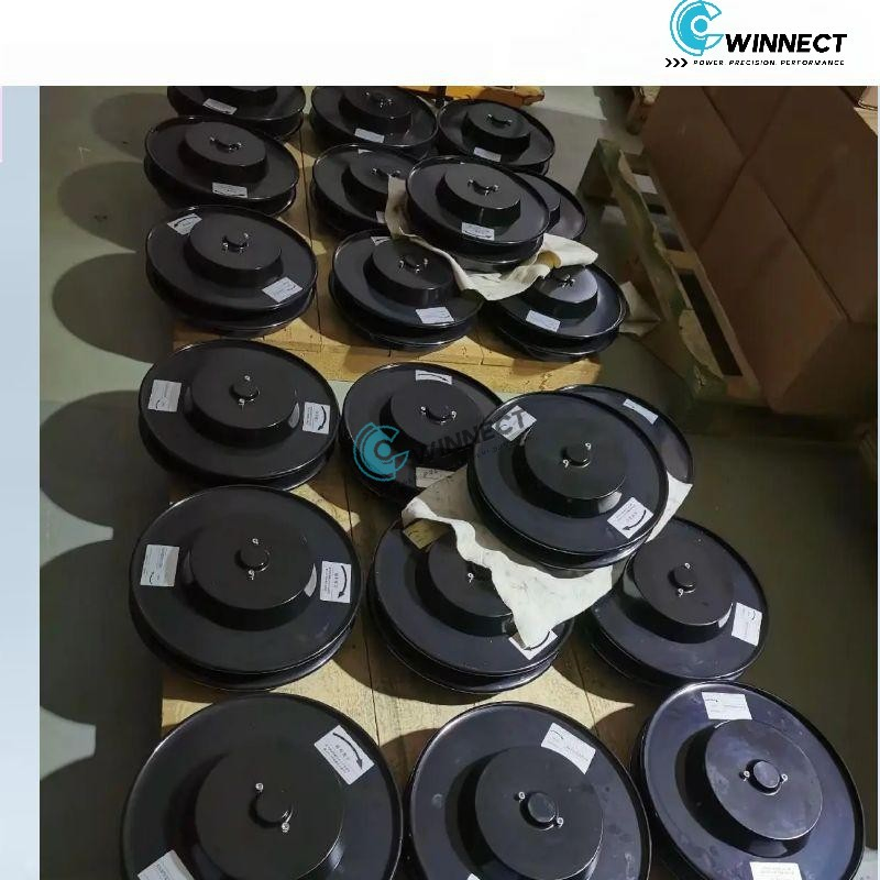 Гидравлическая кабельная катушка с автоподмоткой для автовышек