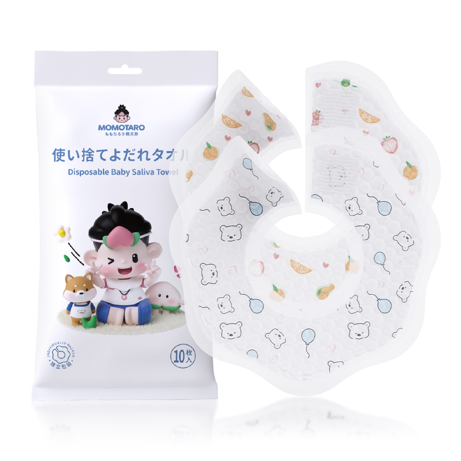 in Stock Fast Delivery Free Sample Factory Price Waterproof Custom Disposable Printed Baby Bibs