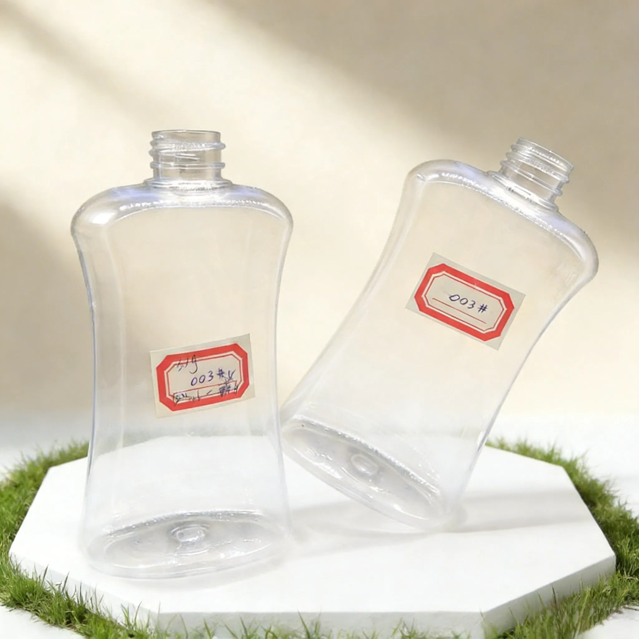 Transparent Underwear Panties Cleaning Fabric Softener Plastic Bottle for Liquid Laundry Detergent Empty Shampoo Bottle