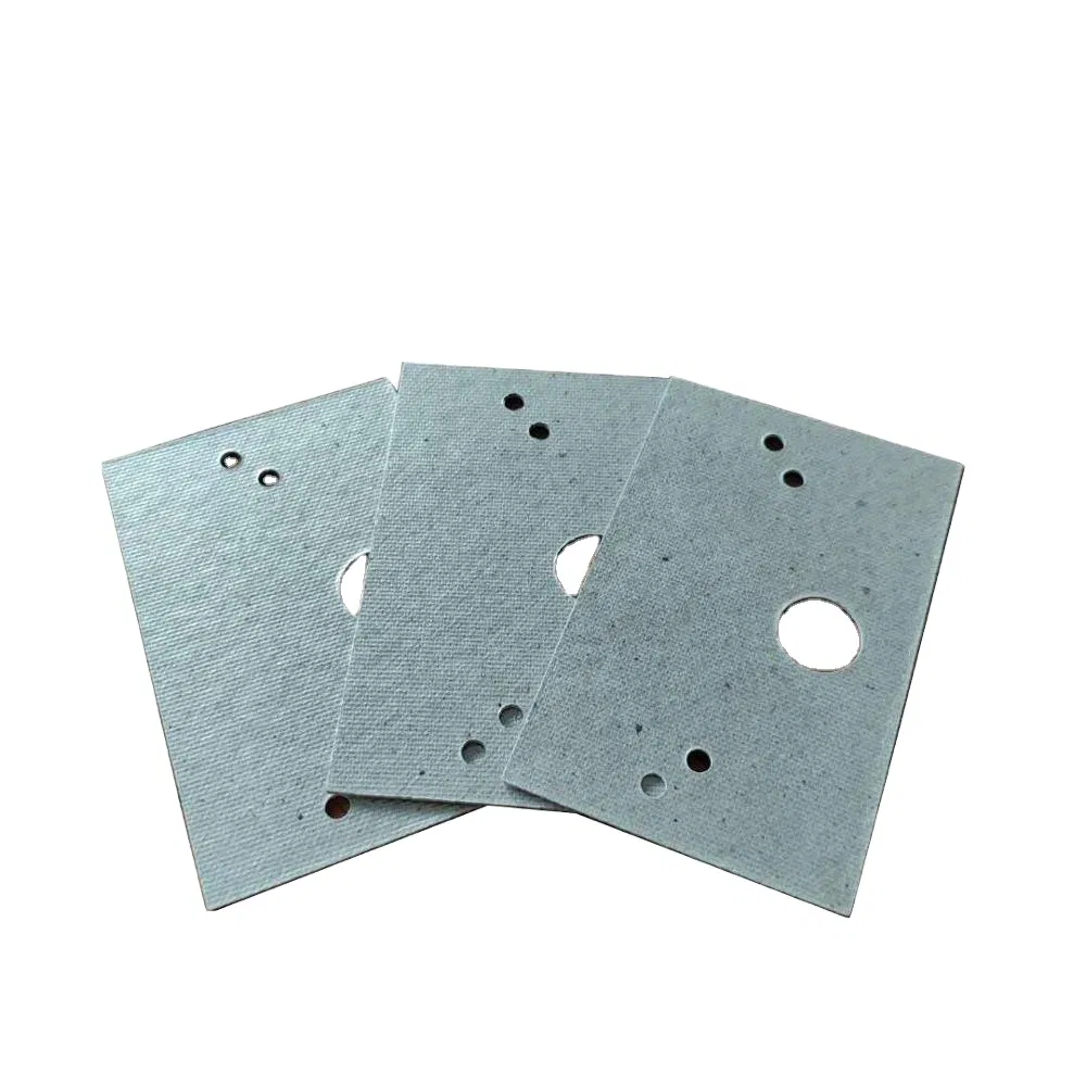 Custom 1mm 35mm High Temperature Insulation Resistance Mica Sheet for Laminated to a 1mm Polyurethane Foam Sheet