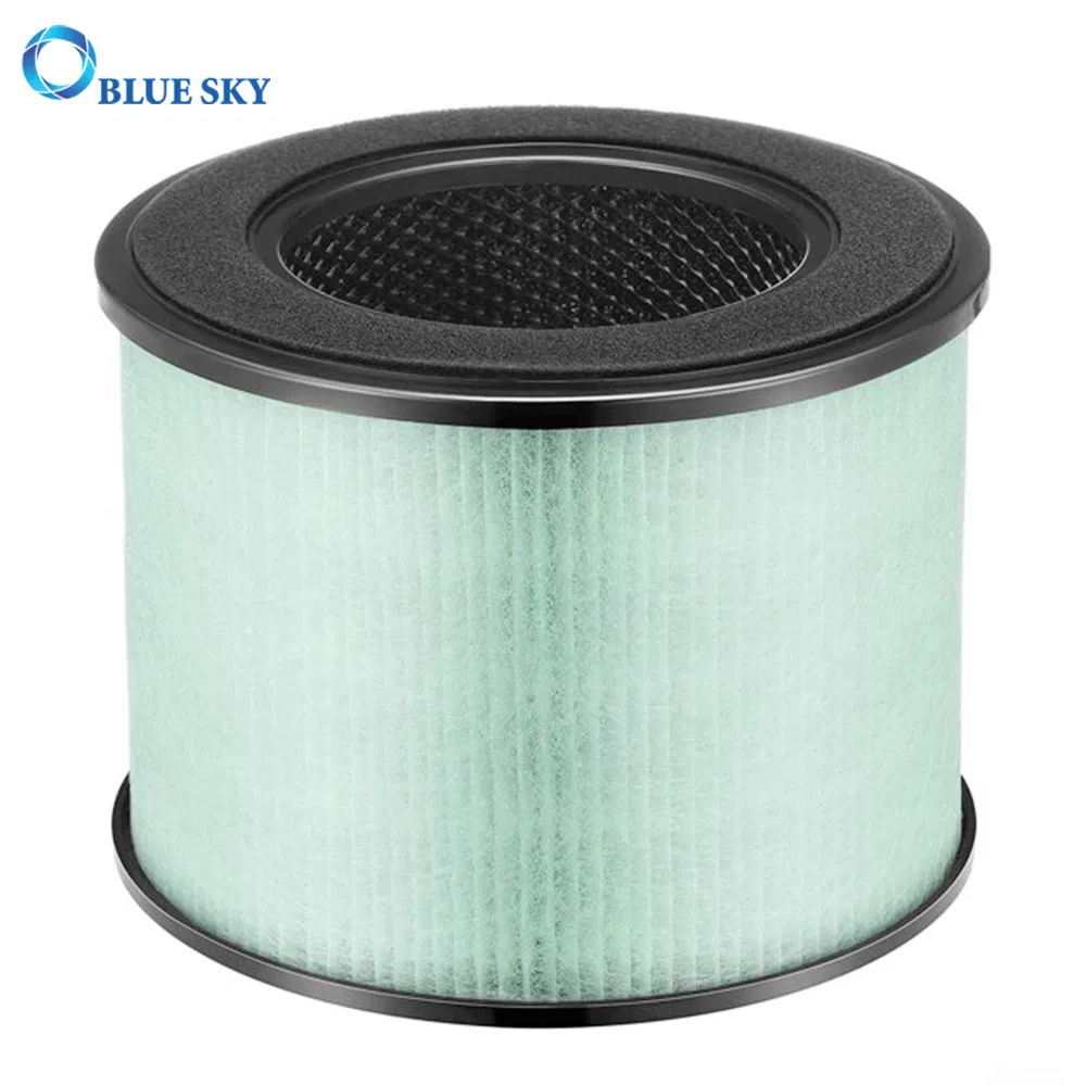 Upgraded 3-in-1 True HEPA Filter Activated Carbon Filter Replacement for Partu BS-08 HEPA Air Purifier