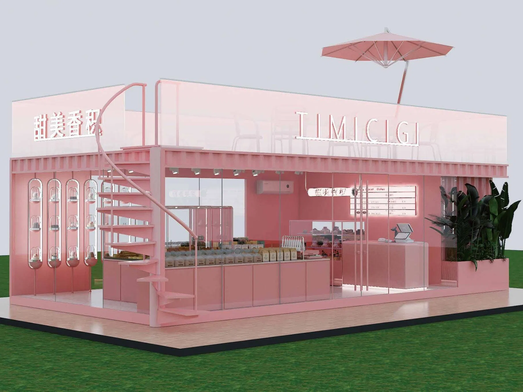 20FT Shipping Container Restaurant Container Coffee Shop Kiosk Bar