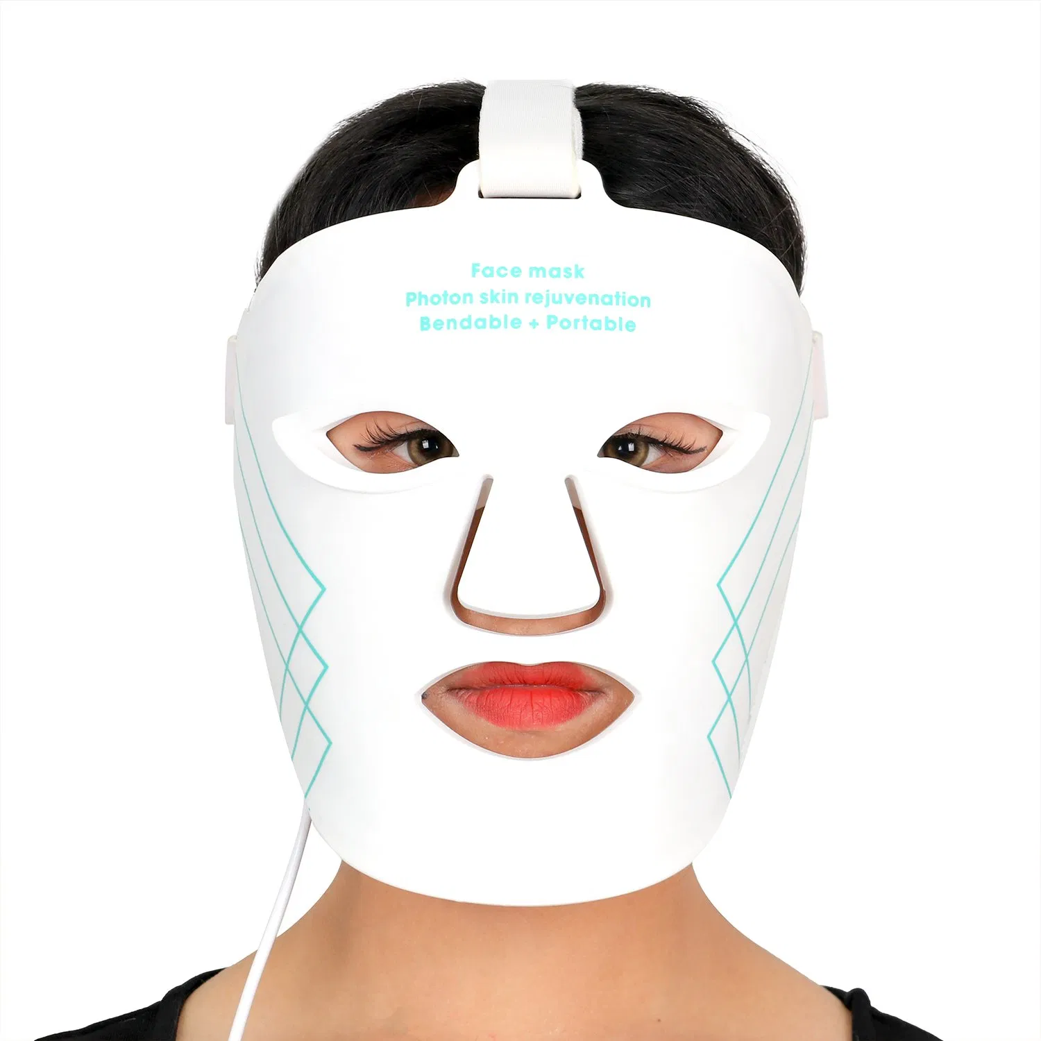 OEM Red Light Therapy Mask LED Facial Mask Silicone Manufacturing Factory