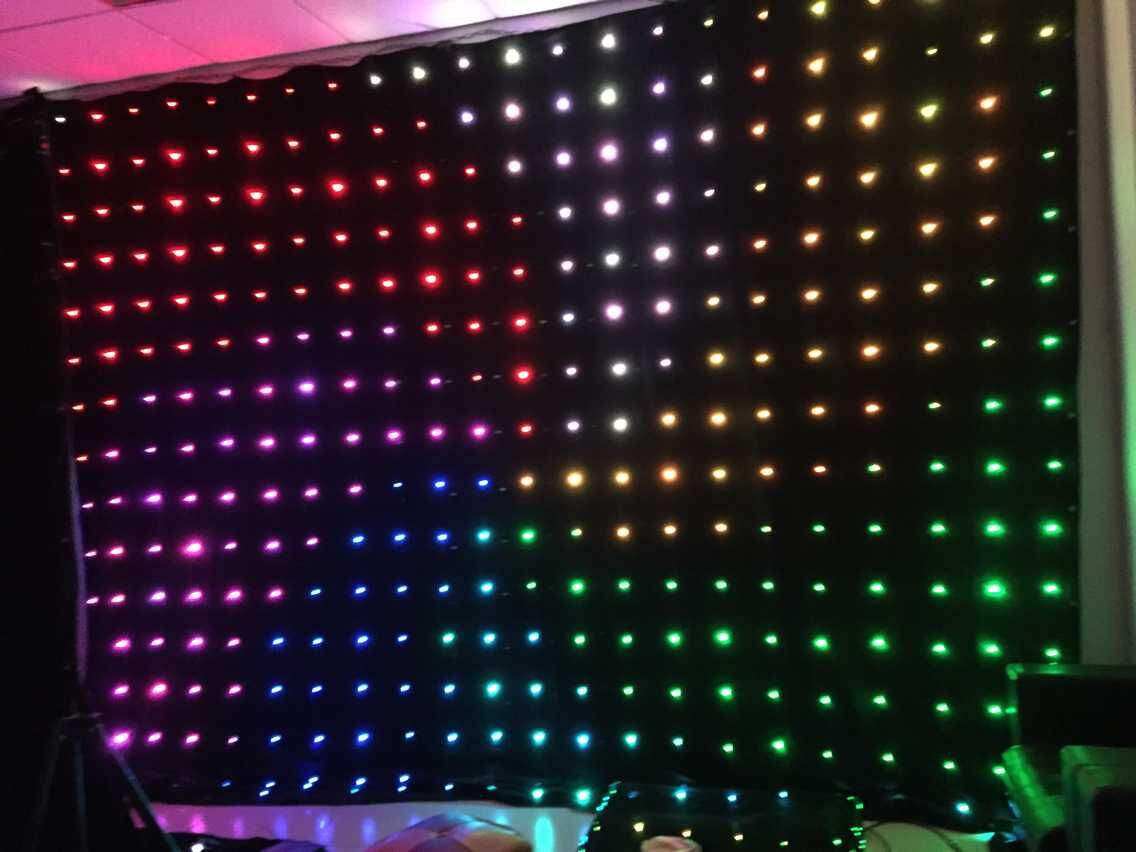 P10cm LED RGB 3in1 Vision Curtain