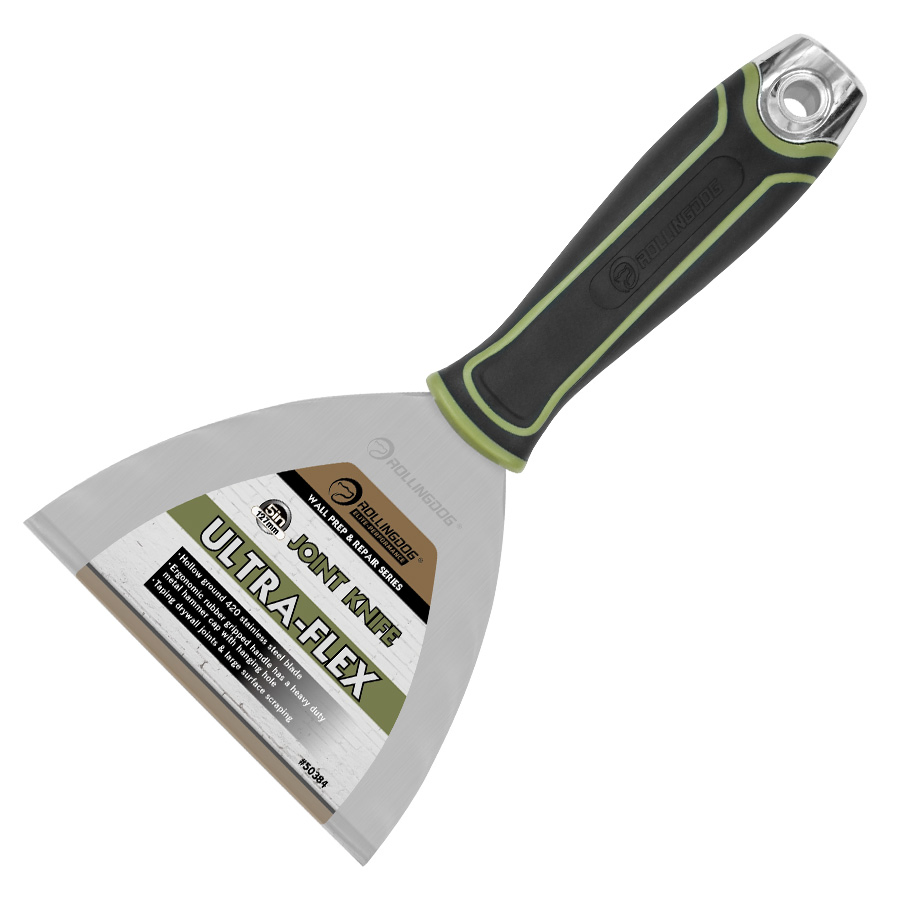 Rolingdog-Elite 50384 Stainless Steel 5 Inch Putty Knife Ultra -Flex