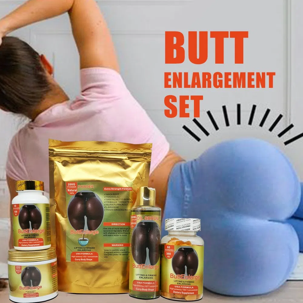 Private Brand Ultimate Maca Enhance Butt Sets Lift Hip Lines Butt Enlargement Sets for Female Adults