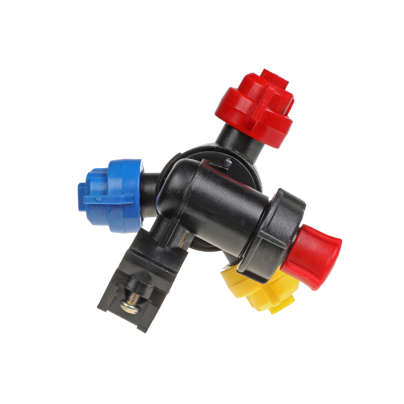 Agricultural Crop Protection Spray Nozzle 3 Heads Agricultural Flat Fan Nozzle for Boom Sprayer