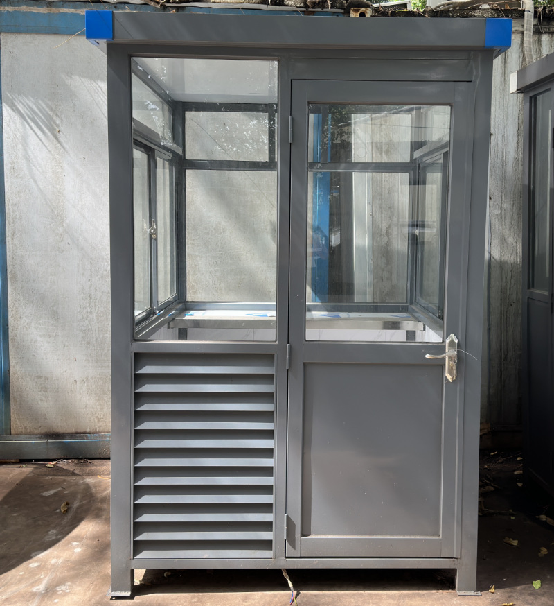 Easy-Assembled Portable Prefabricated Steel Structure Security Sentry Box