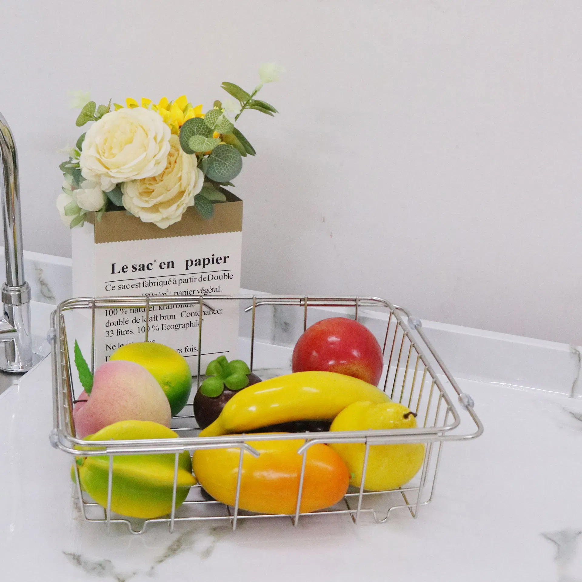 Hot Sell Kitchen Wire Basket Storage Manufacturer