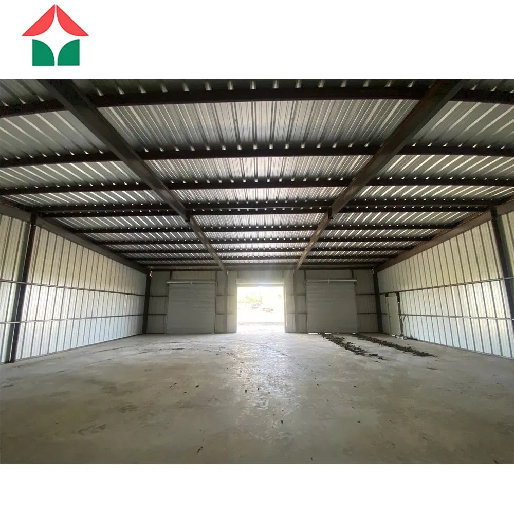 Customized Hot Dipped Galvanized Pre-Engineered Portal Light Metal Frame Structural Construction Prefabricated Nave Industrial Storage Shed Structures Steel