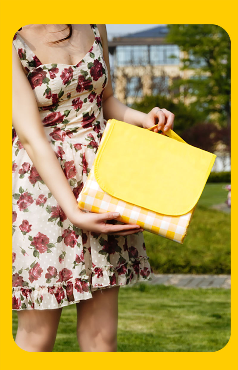 Outdoor Portable Folding Waterproof and Moisture-Proof Thickened Camping Picnic Mat