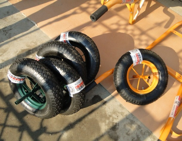 Flat Free Wheel 4.00-8)