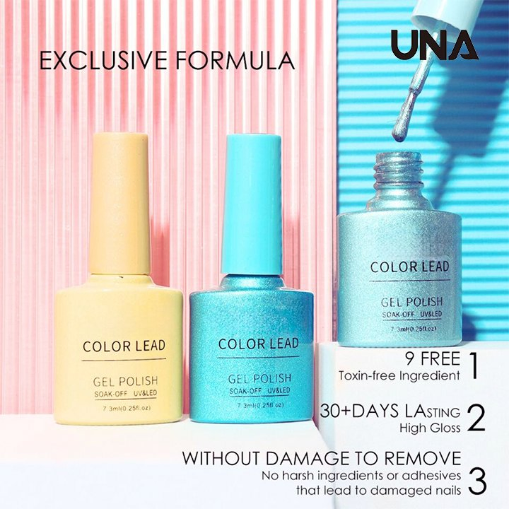 Bright Colors Summer Gel Polish Collection Regular Fingernail Gel Polish for Toe Manicure Nail Art Exclusive Formula Custom