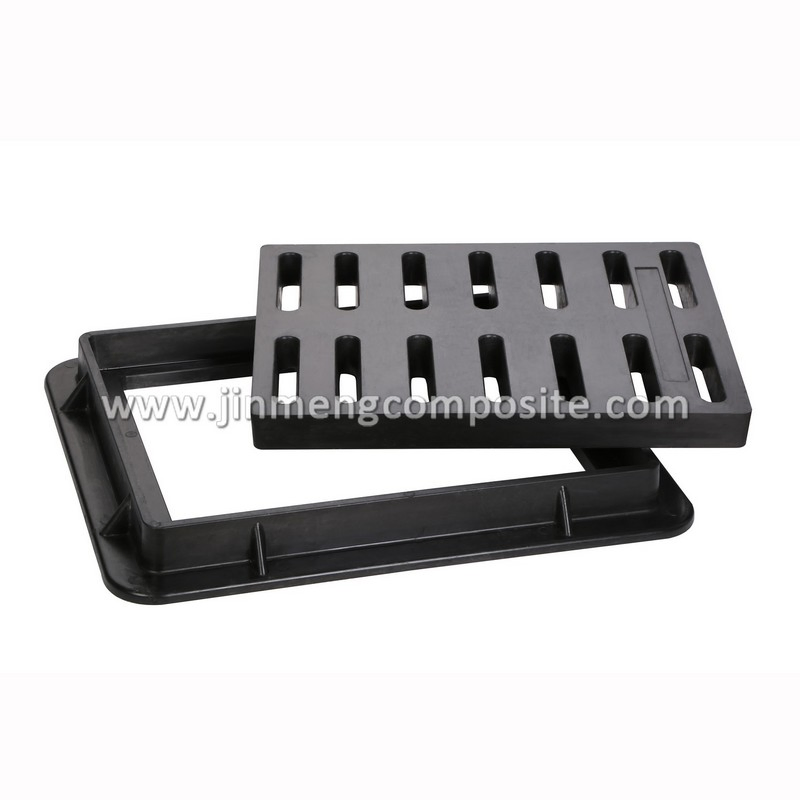 495X640mm High-Duty Trench Cover with Frame (EN124 B125)