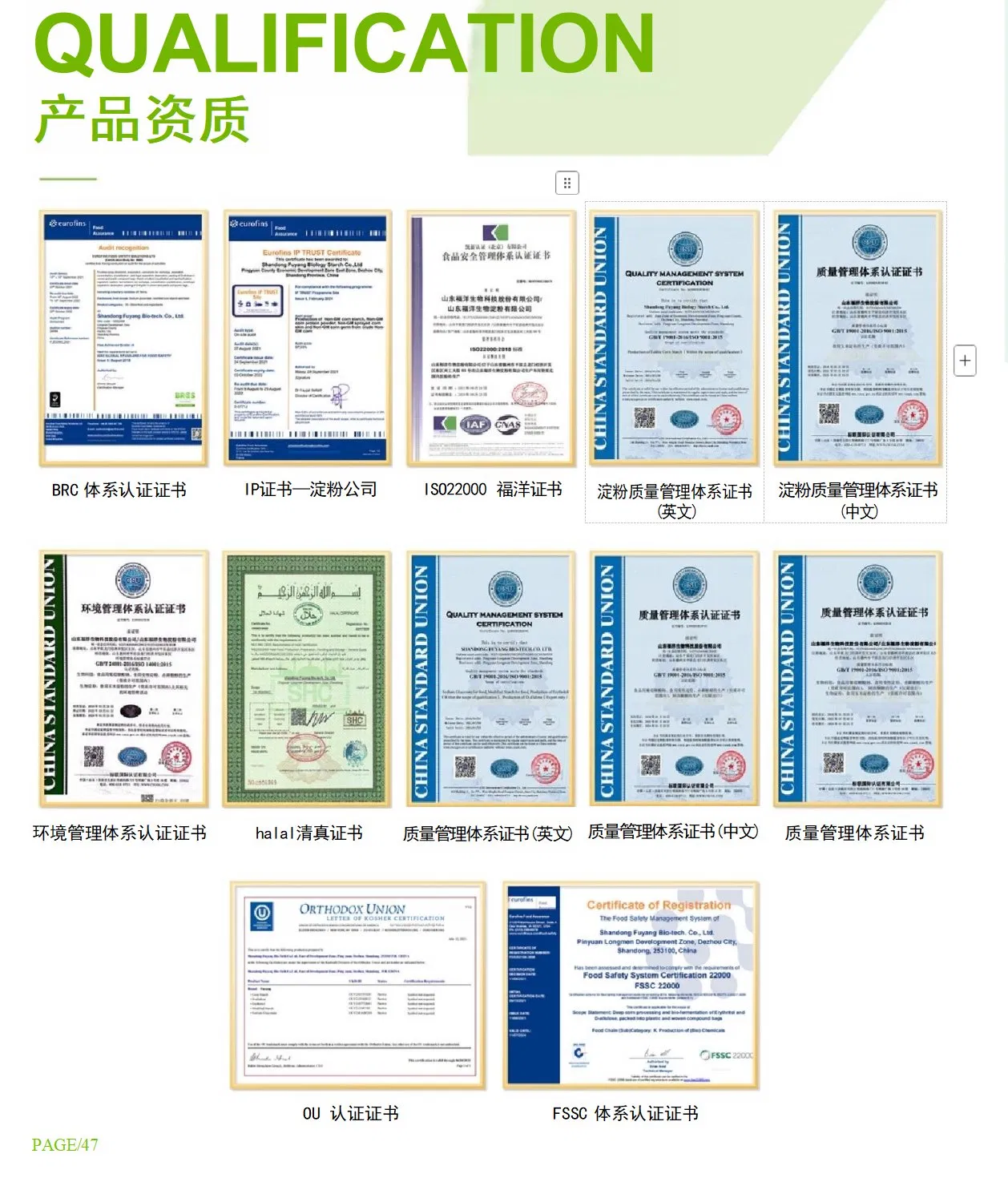 Fuyang Tech-Grade Sodium Gluconate Used for Concrete Additive 25kg/Bag