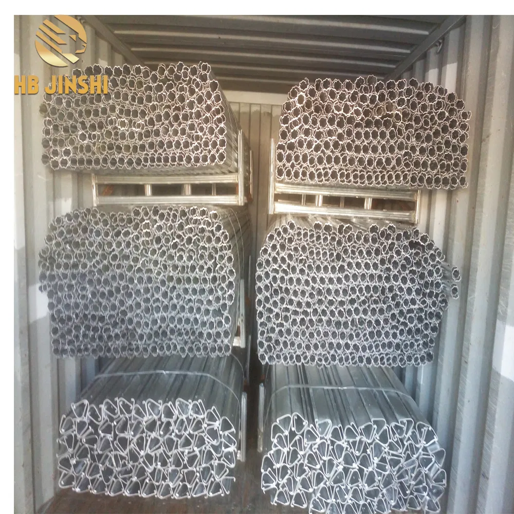 1460mm 1120 mm Galvanized Open Gable Trellis Grape Post