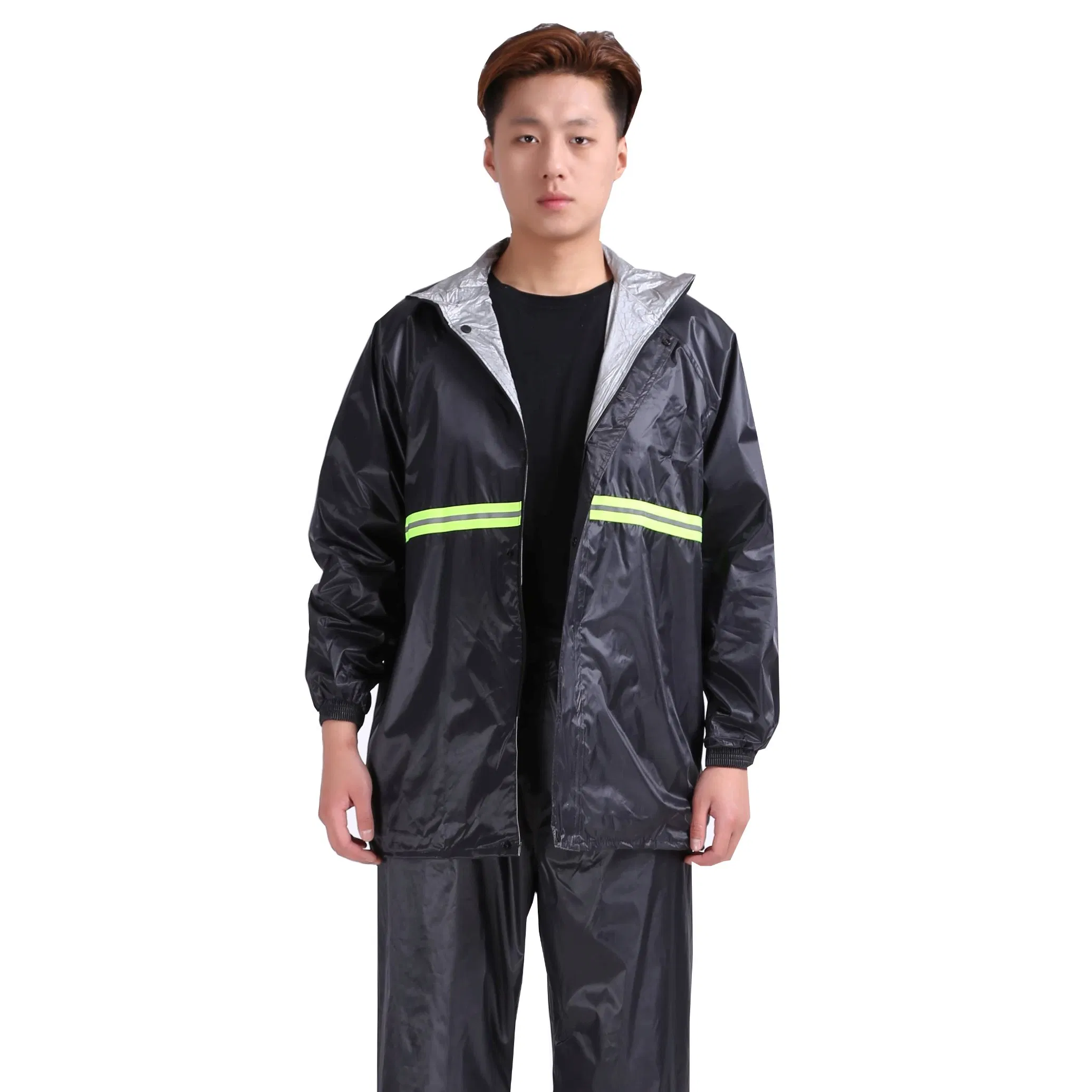Slf-Ny03 High Quality Top Popular Fashion Profession Nylon Raincoat Good Quality Raincoat Rain Suit Rain Wear