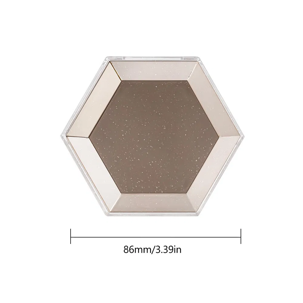 OEM Pressed Powder Waterproof Highlighter Makeup Gold Shimmer Bronzer Makeup Highlighter Palette