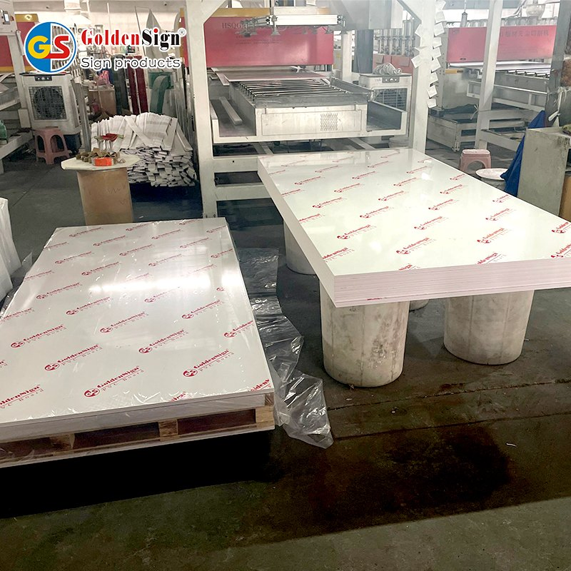 Goldensign Waterproof PVC Celuka Foam Board for Kitchen Cabinets