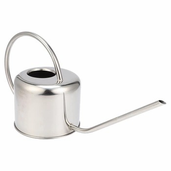 Stainless Steel Watering Can Pots Long Mouth Watering Can Pot Flower Plants Perfer for Sprinkling Tools for Garden Supplies