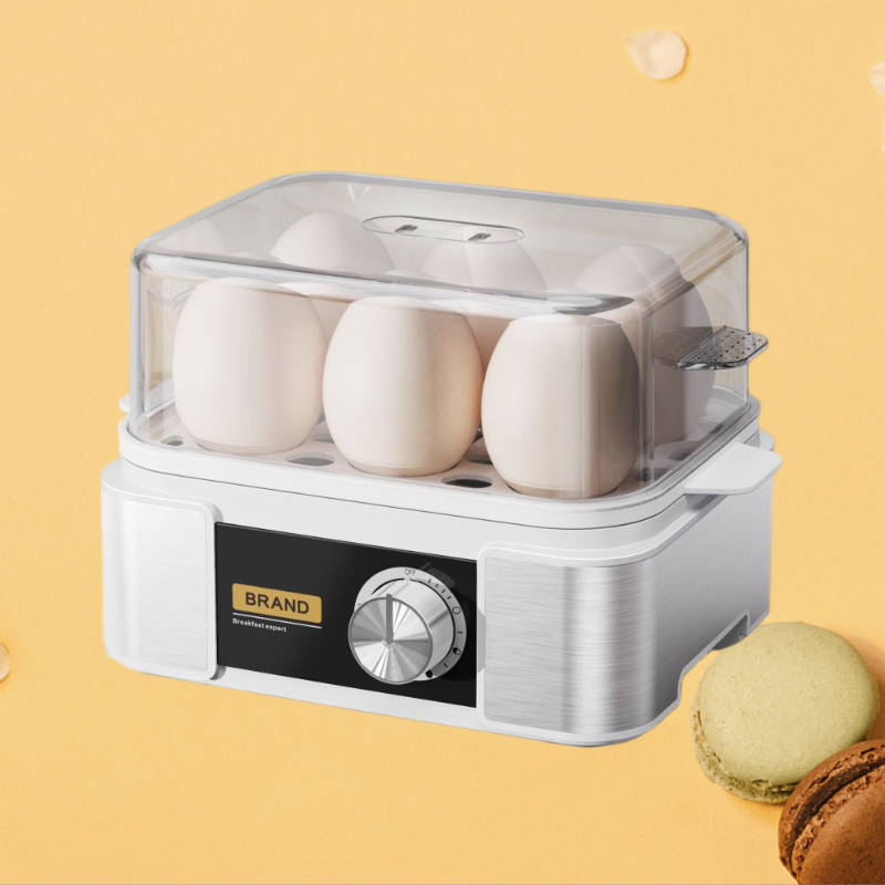 Smart Egg Cooker with Safety Features and Precision Control
