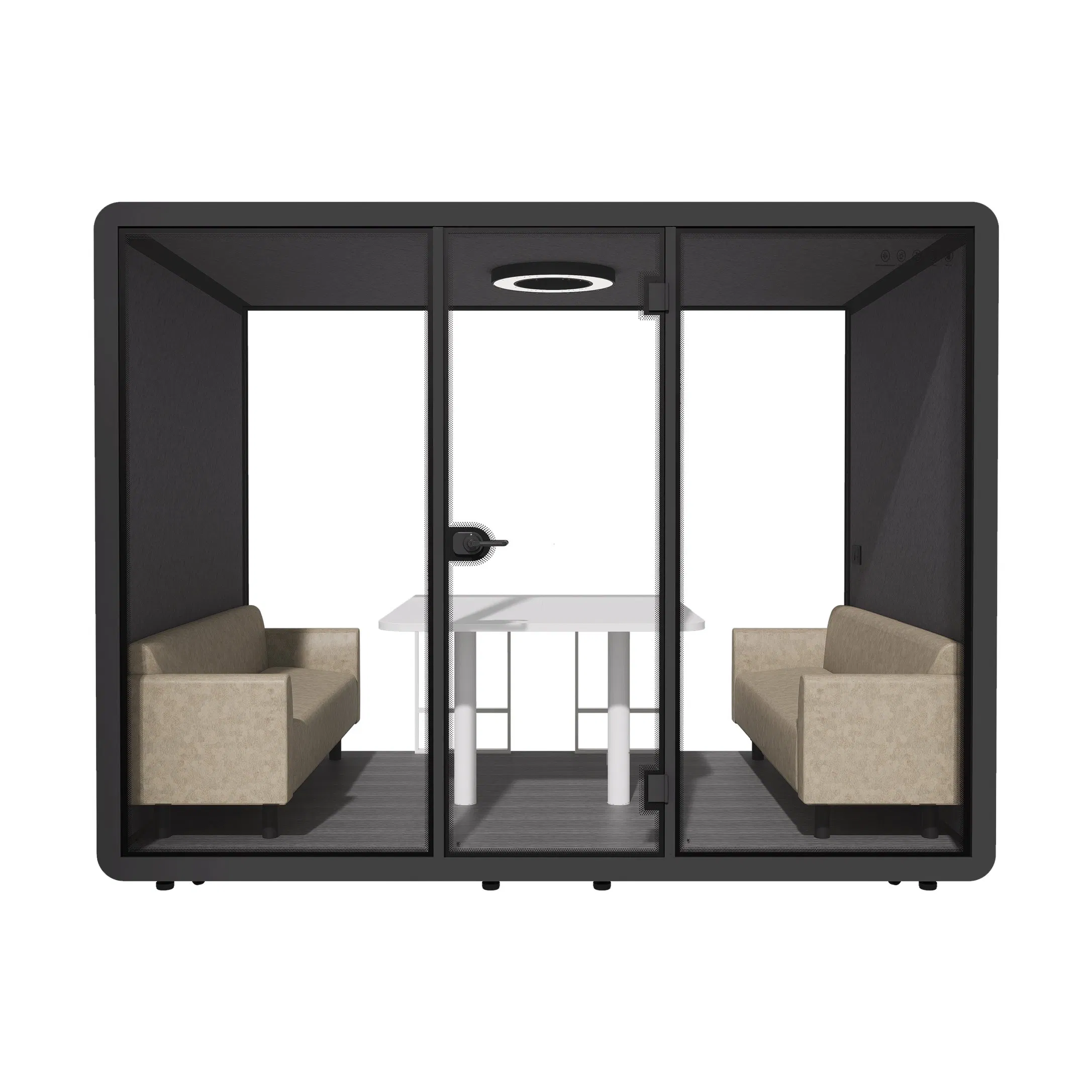 Office Privacy Soundproof Pod with Sealed Structure and High Density Sound Absorbing Panels