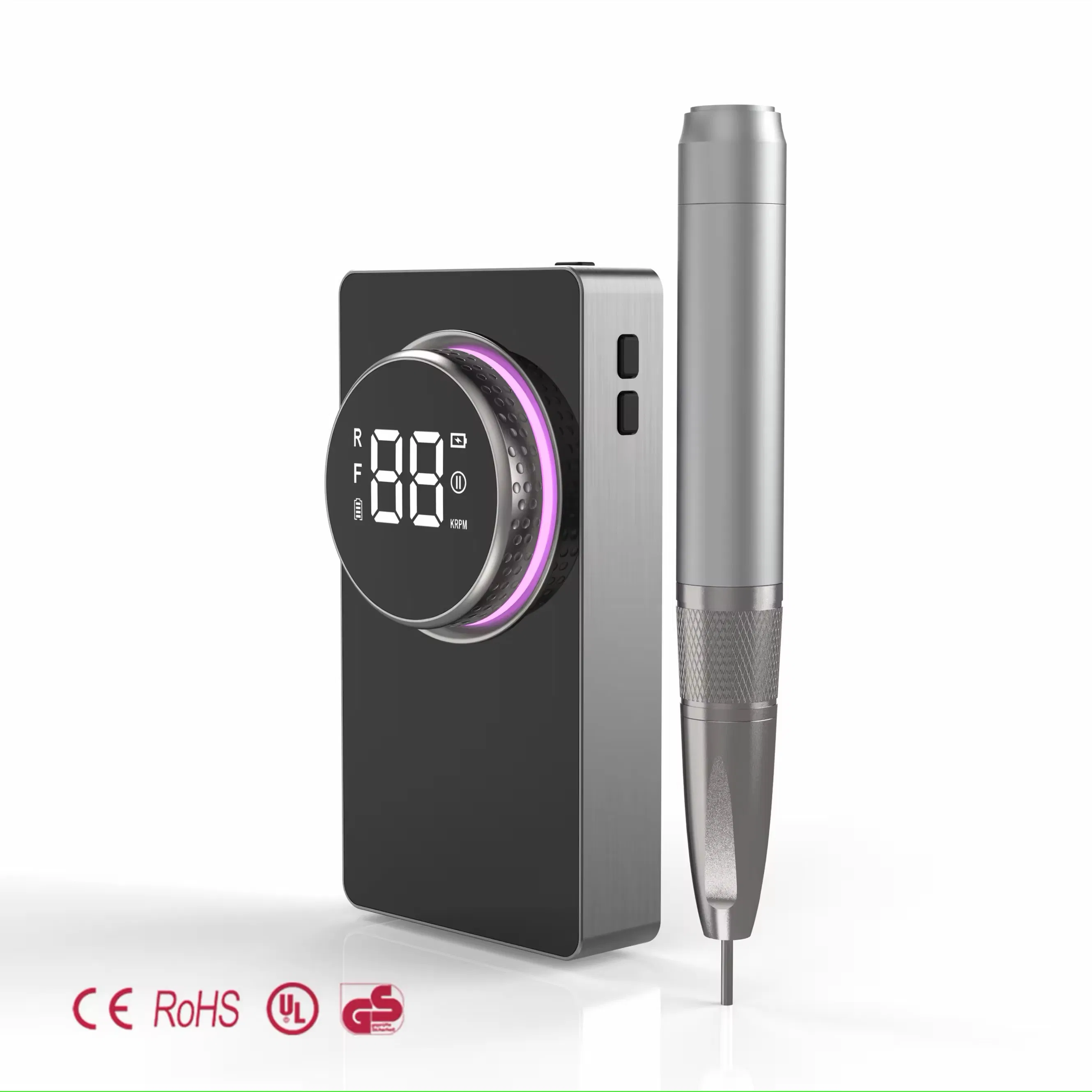 Brushless Rechargeable Nail Drill Machine Nail Tech E-File Pedicure Manicure 40000rpm