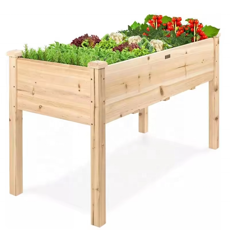 Грядка садовая большая для овощей цветов