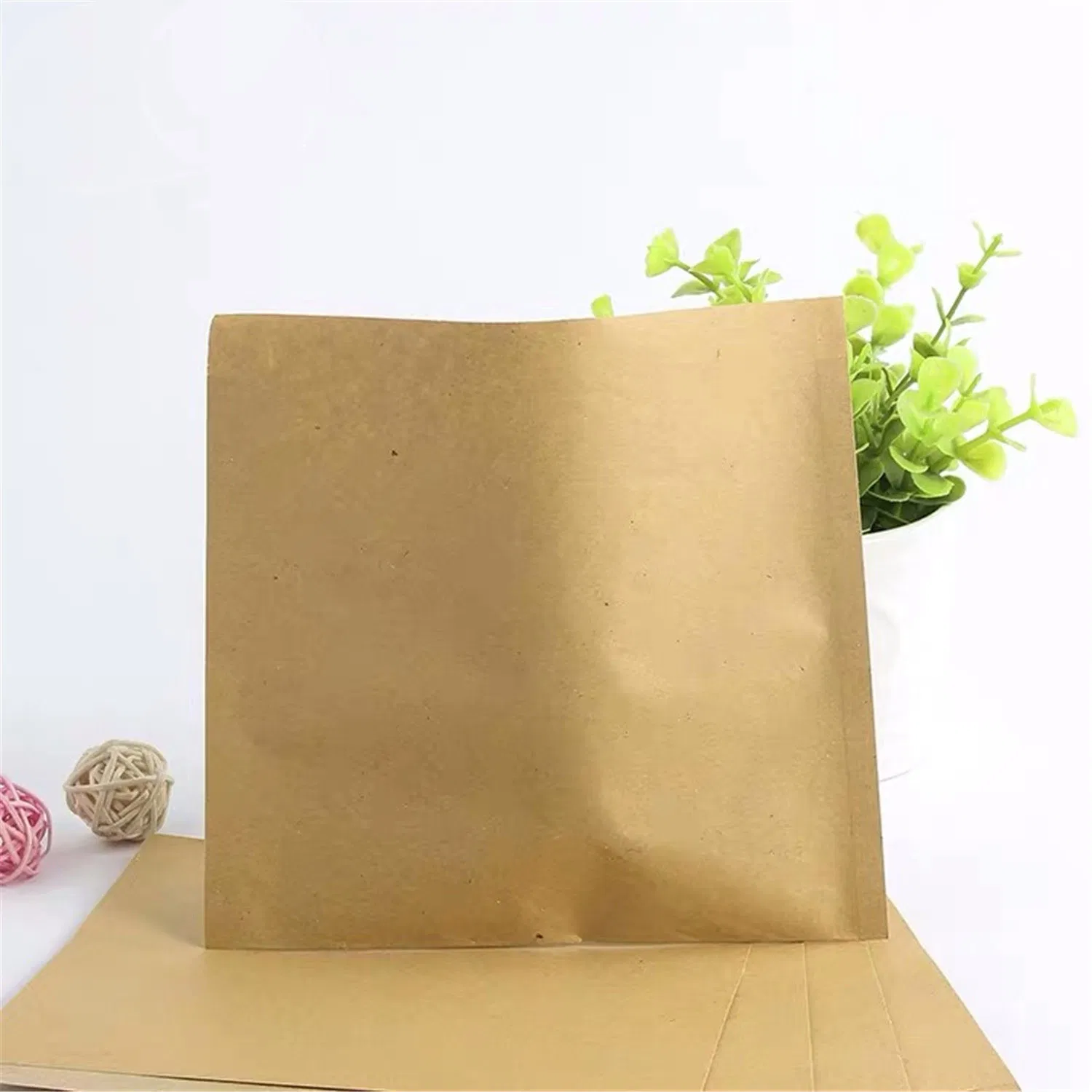 Back Side Sealed Bag Airline Food Packaging White Paper Vomit Airsick Bag