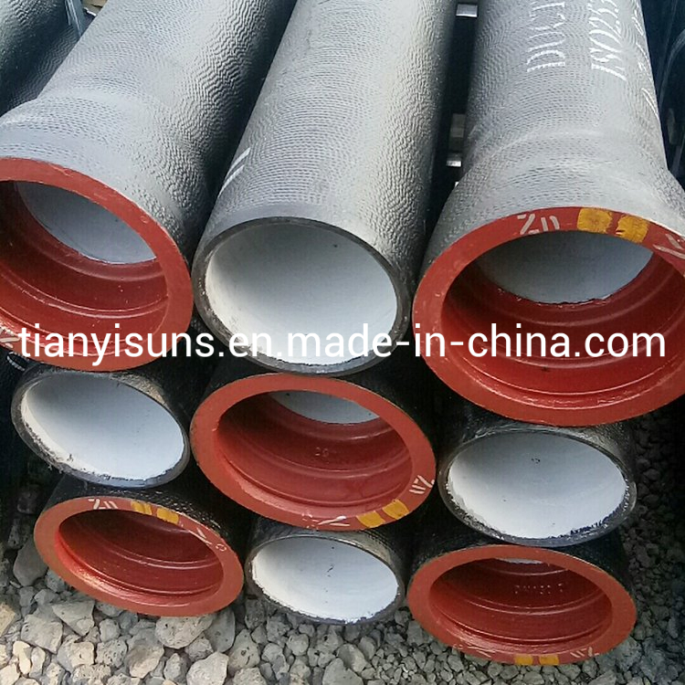 ISO 2531 K9 Factory Direct Sales Price Cement Lining Bitumen Coated Ductile Cast Iron Pipes