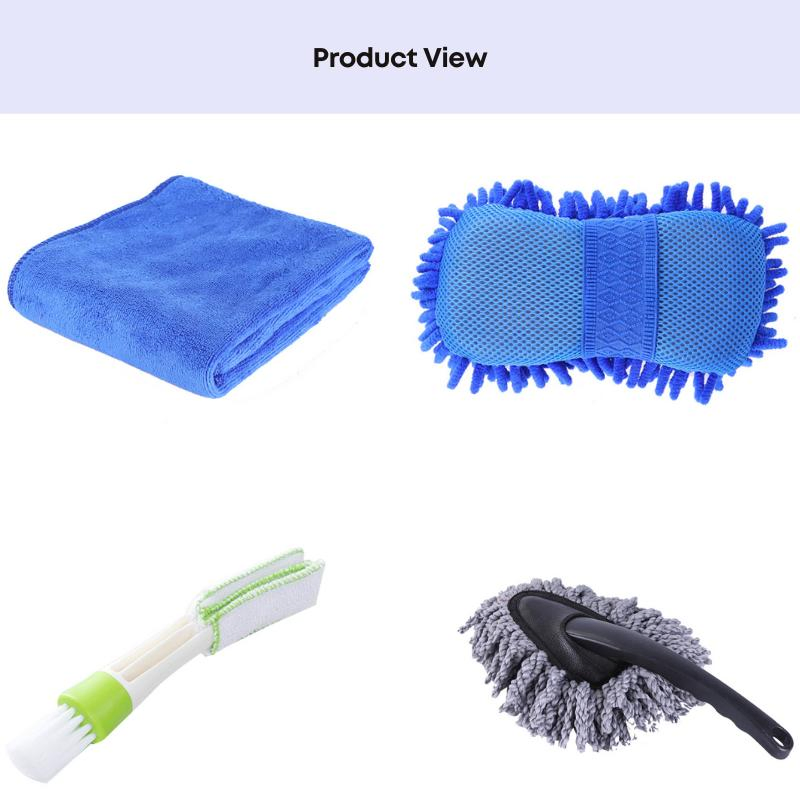 Набор щеток для чистки обуви и автомобиля