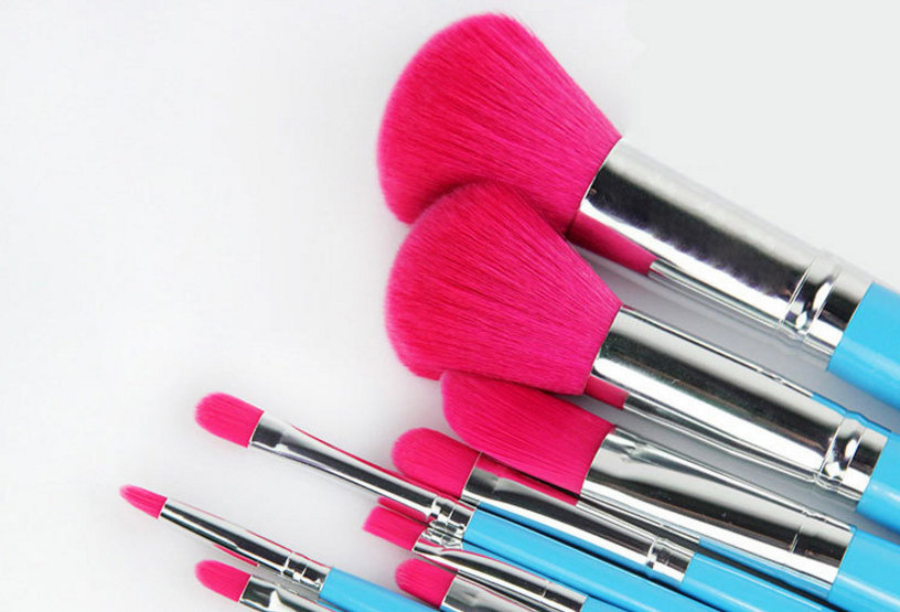 9PCS Professional Cosmetic Makeup Brush Set Kit for Women Beauty Tools Esg10505