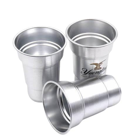 Алюминиевая одноразовая кружка для кемпинга, 12 oz