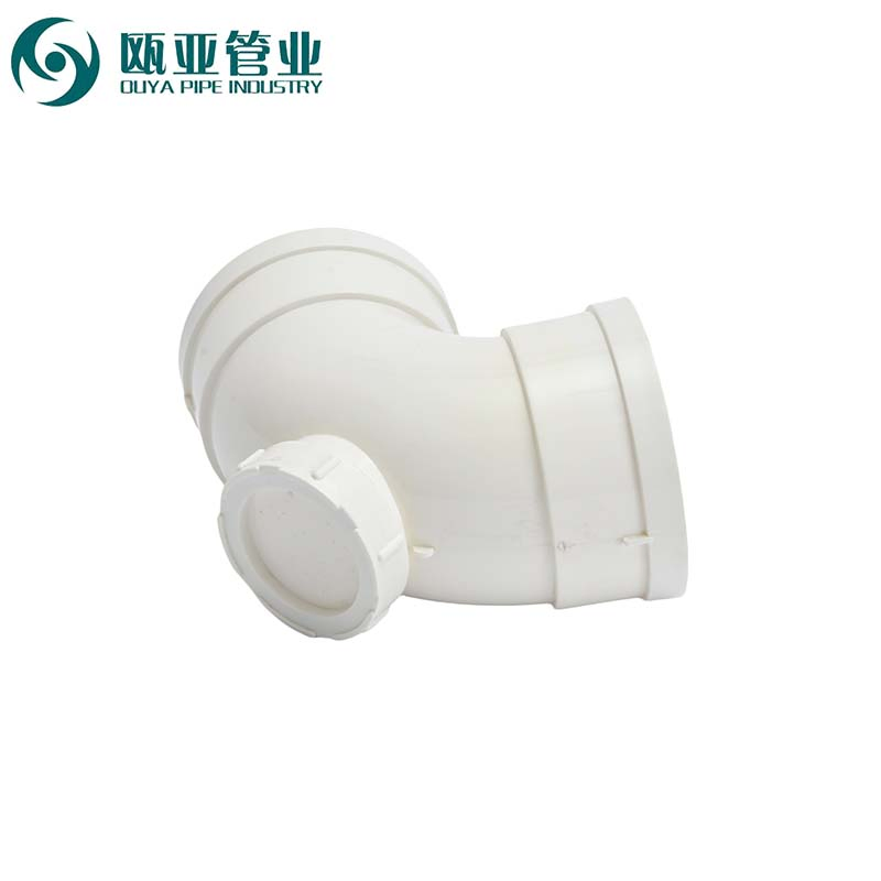 Equal Tee Wye Elbow White UPVC Plastic Drain Water PVC Pipe Fittings