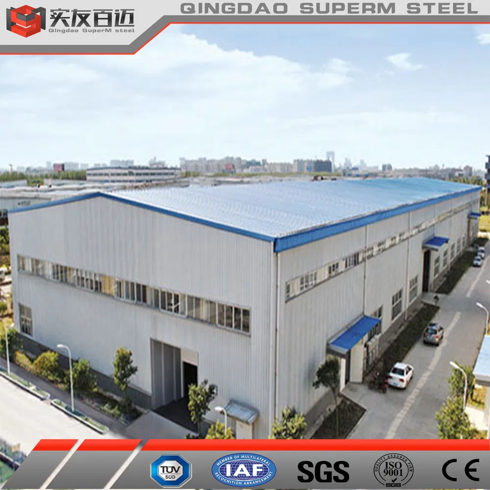 Superm Modern Prefabricated Storage Steel Structure Factory Building Fireproof Workshop