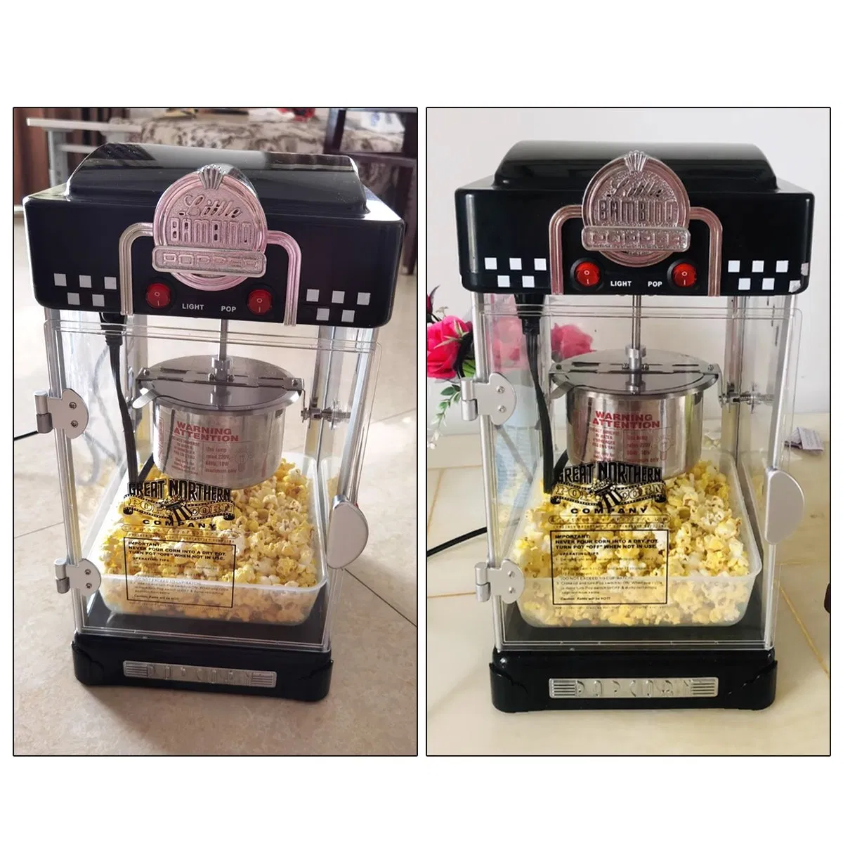 New High Efficiency Automatic Electric Popcorn Maker