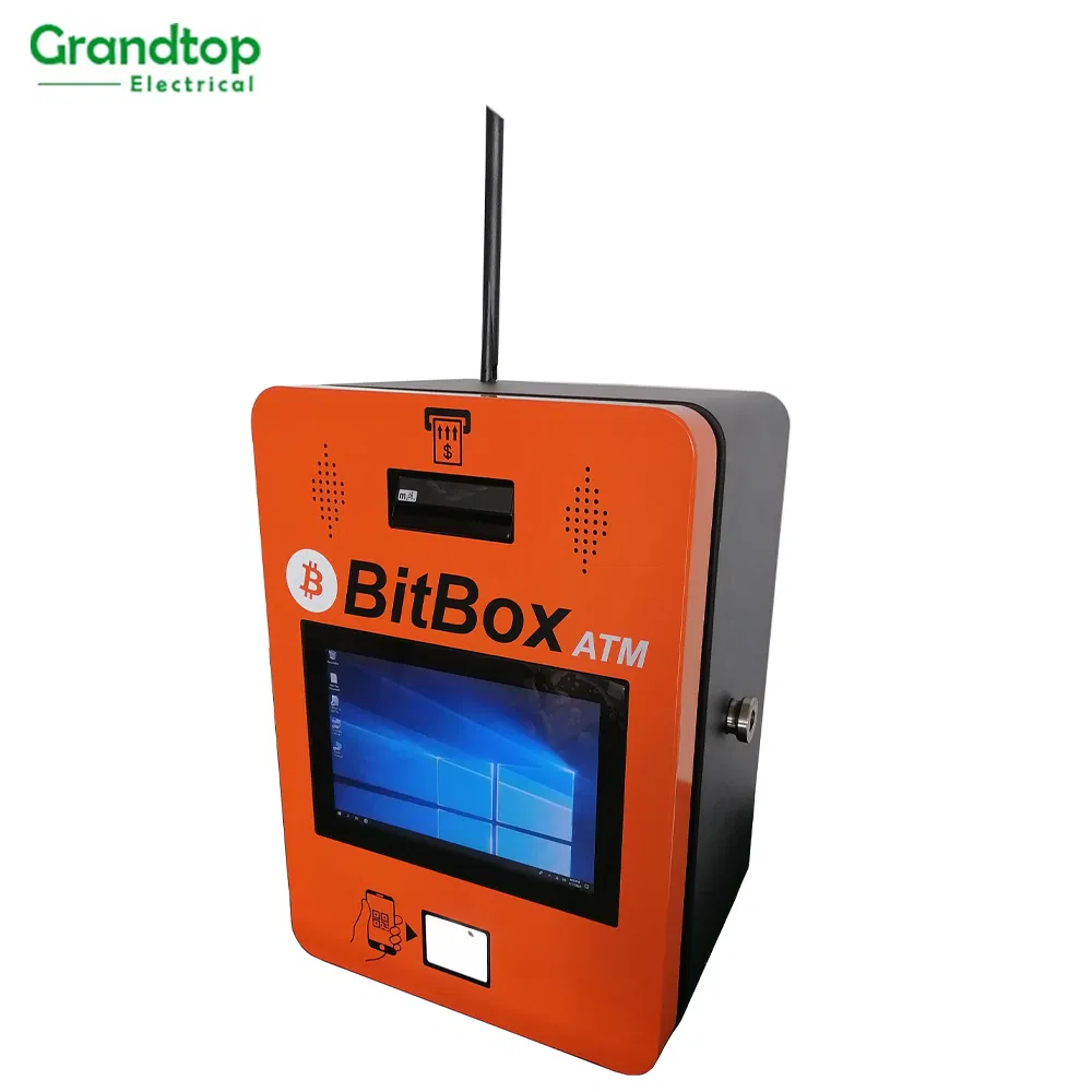 OEM 10.1 Inch Self-Cash Recycling Crypto ATM Machine Btc Token Exchange Kiosk