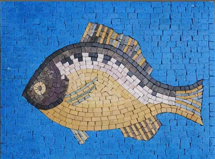 Мраморная мозаика для интерьера