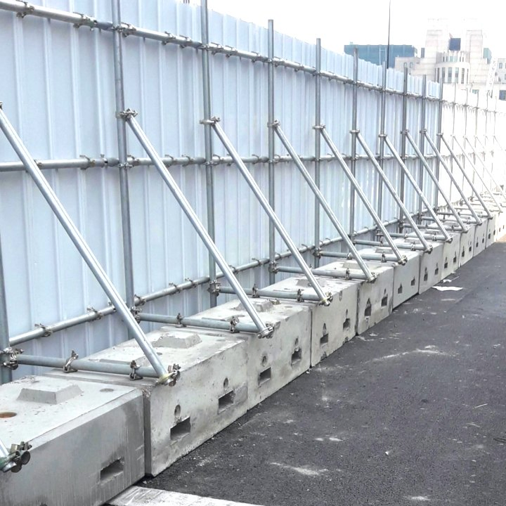 Eco PVC Fencing Hoarding Panels Recyclable PVC Fence Solution