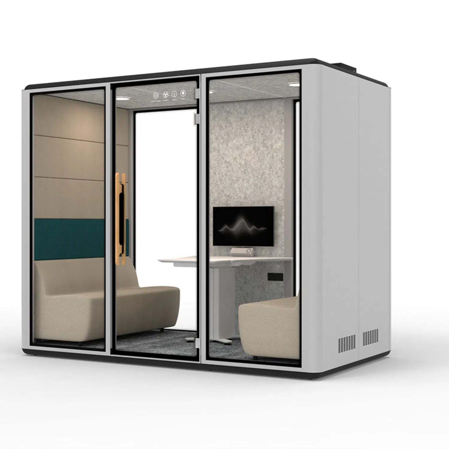 Hot Selling Modular Soundproof Negotiation Room for Office Privacy Space