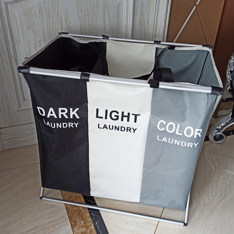 X-Shaped Foldable Waterproof Oxford Modern Clothes Sorting Laundry Basket