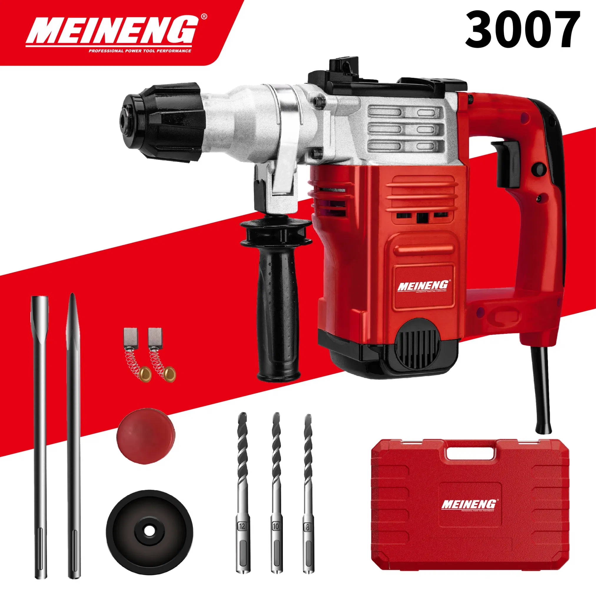 Efficient 3007 Rotary Hammer with Advanced Vibration Control Technology