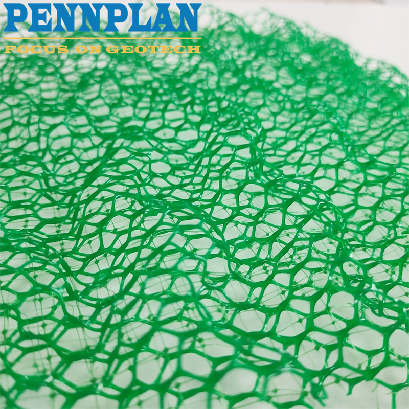 High Quality Tri-Dimension Geomat High Quality 3D Geomat New Type of Geosynthetic Material Geomat Nuolian